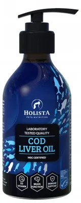 Obrázek produktu pro Olej pro psy a kočky HOLISTA olej z tresčích jater olej z tresčích jater 500ml