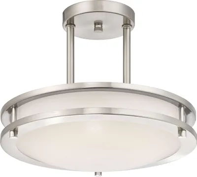 Immagine prodotto di Plafoniera LED dimmerabile Lauderdale 30 cm nichel spazzolato