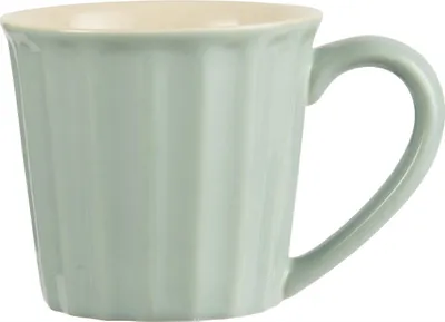 Produktbild von IB Laursen MYNTE Becher Grün GREEN TEA Tasse Keramik hellgrün beige 250 ml