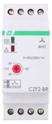 Image de Détecteur de rupture de phase avecà contacteurs CZF-2BR F&F