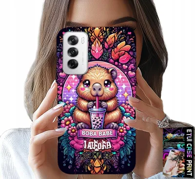 Immagine prodotto di Custodia per Oppo Reno12 Pro 5G - Dolce capibara con sceicco, design super