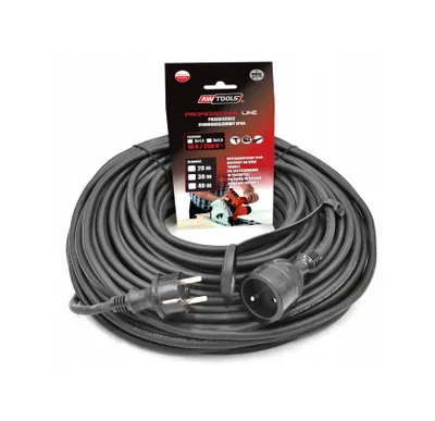 Zdjęcie produktu dla Awtools przedłużacz profesjonalny 40m 3x2,5mm /ip44 16a/4000w