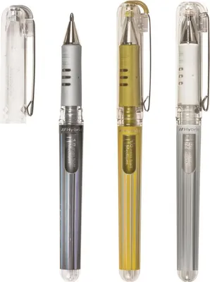 Zdjęcie produktu dla Pentel Gel-Tintenroller K230, gold, silber, weiá, Display
