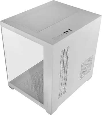 Immagine prodotto di Mars Gaming Mc-view2 Microatx Microatx PC Case Doppia ventola in vetro temperato Frgb 120mm Bianco