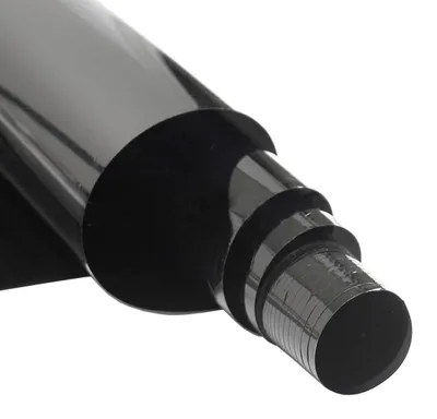 Imagen del producto de Película para ventanas, 60 cm x 600 cm: protección de la privacidad, protección solar, para automóviles, efecto oscurecedor, resistente a los arañazos, aumenta el confort