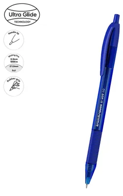 Produktbild von Druckkugelschreiber U-209 0,3mm mit Gummigriff 1 Stück Blau