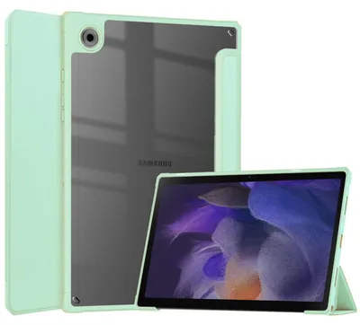 Immagine prodotto di Per Samsung Galaxy Tab A8 2021 Tablet Case Custodia Wake UP Smart Case Verde