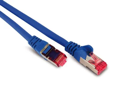 Produktbild von Patchkabel cat6A S/FTP PIMF Halogenfrei blau 0,25m