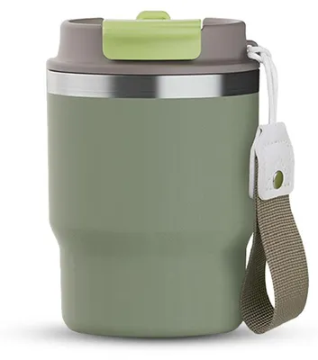 Isolierbecher 350 ml, Edelstahl, auslaufsicher, doppelwandig, BPA-frei