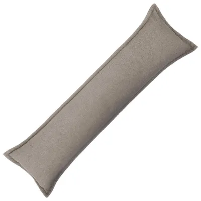Image de Housse de coussin vidaXL HOUTEN, gris clair, 40 x 145 cm, texture bouclé