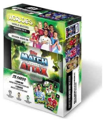 Produktbild von Topps - Match Attax Champions League 2025/26 - Trading Cards - 1 Mini Tin Box (zufällige Auswahl)