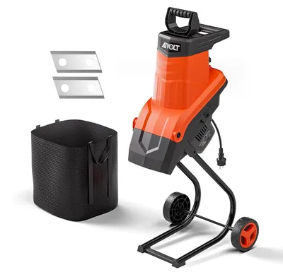 Produktbild von Elektrischer Asthäcksler - Holzzerkleinerer - Gartenhäcksler - Gartenabfallzerkleinerer - Mulchhäcksler