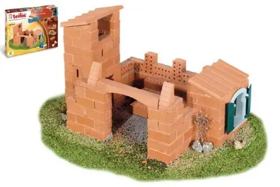 Produktbild von Bausatz "Teifoc Domek Roberto", 150 Teile, in einer Schachtel mit den Maßen 35x29x8 cm
