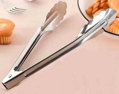 Produktbild von 1 Salatzange, Grillzange, Servierzange EDELSTAHL 30 cm