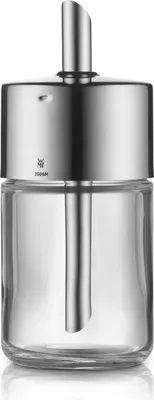 Zdjęcie produktu dla WMF 06.3661.6040, 250 ml, Szkło, Silikon, Stal nierdzewna, Stal nierdzewna, Przezroczysty, 66 mm, 66 mm, 150 mm