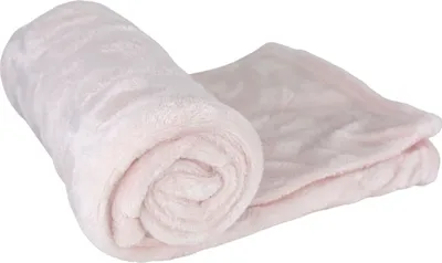 Produktbild von Couchdecke mit Herzen/Sternen 100 x 150 cm Flanell Wohndecke