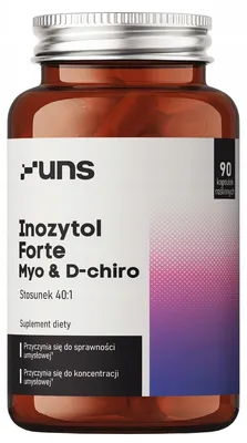 Produktbild von UNS Inositol FORTE Myo & D-chiro 90 Veggie-Kapseln