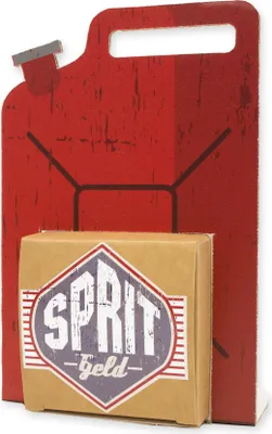 Produktbild von itenga Geldgeschenkverpackung Benzinkanister Spritgeld