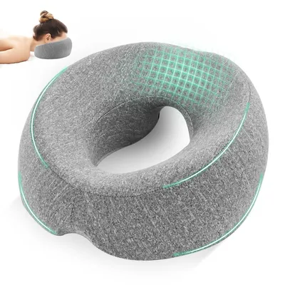 Produktbild von Massage-Gesichtskissen ergonomisch, Traagschaum, mit Atemloch, für Salon und Büro