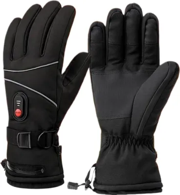 Produktbild von Beheizte Handschuhe, Winter Warm Touchscreen Beheizte Handschuhe, Outdoor Radfahren, Wasser- Und Winddichte Beheizte Handschuhe