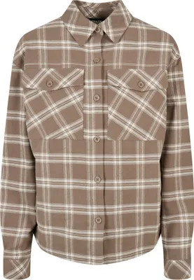 Obrázok produktu pre Urban Classics - Dámska košeľa FLANELL Oversized Hemd - S