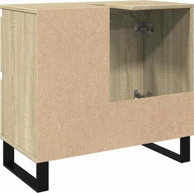Zdjęcie produktu dla vidaXL Szafka łazienkowa dąb sonoma 65x33x60 cm materiał drewnopochodny