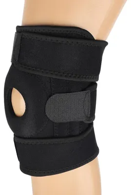 Produktbild von Kniebandage 53x56x19,5 cm, schwarz, atmungsaktiv, verstellbar, für Sport