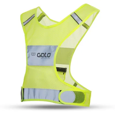 Produktbild von Gato x vest reflektierend neon gelb groß