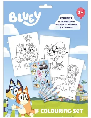 Immagine prodotto di Set da colorare Bluey Life per bambini creativi