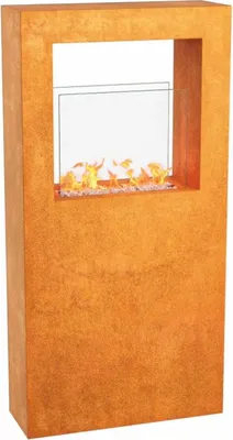 Produktbild von Casa Padrino Garten Deko Bioethanol Kamin H. 140 cm - Garten & Terrassen Accessoires