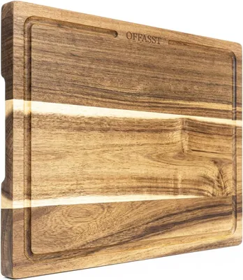 Zdjęcie produktu dla Deska do krojenia 40x30 cm, drewno akacjowe, do kuchni