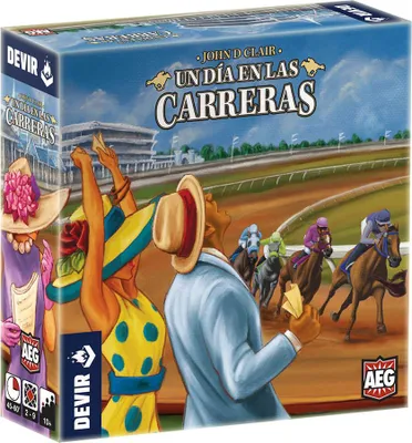 Imagen del producto de Devir: Un día en las carreras. Juego de mesa. Multicolor. Talla única