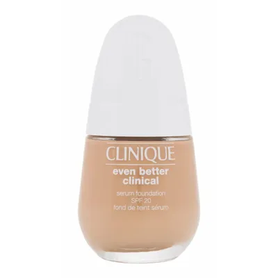 Produktbild von Clinique Even Better Clinical Serum Foundation SPF20, Pumpenflasche, Flüssigkeit, Mischhaut, ölige Haut, Stone, Matte, 30 ml