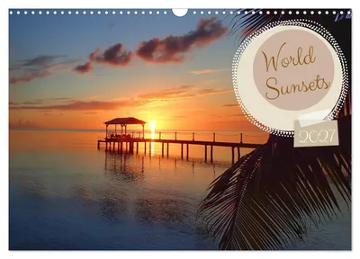 Produktbild von World sunsets (Wall Calendar 2027 DIN A3 landscape), CALVENDO 12 Month Wall Calendar