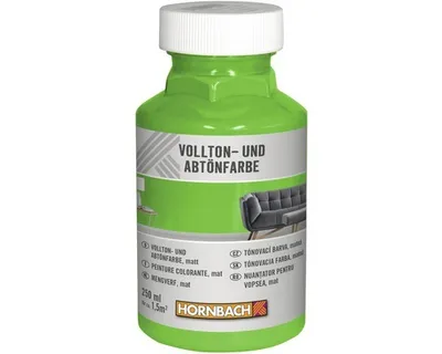 Produktbild von HORNBACH Voll- und Abtönfarbe grasgrün 250 ml