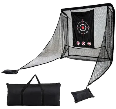 Image de Filet d'entraînement de golf, barrières double face, sacs de sable stabilisés, FXCQOWSXVBSRE