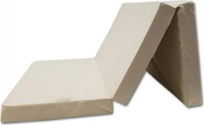 Produktbild von Klappmatratze Camper Wohnmobil-Matratze Faltmatratze 200x80x10 beige