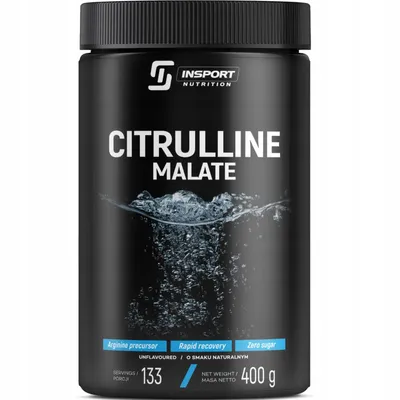 Produktbild von Citrullin Malat Pulver 400 g Pure Pre-Workout mit Vitamin B6