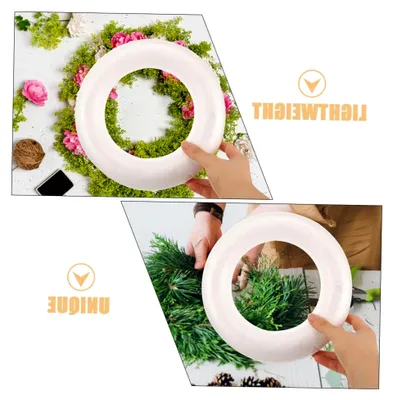 Produktbild von 10 Stück Bastelschaum-Ringe Runde Schaumkreise für DIY-Kunsthandwerk