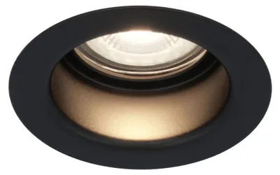 Image de HOFTRONIC - Spot LED encastrable 4W GU10 4000K IP65 Noir