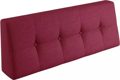 Produktbild von Lermowood Kissen „Verona“ für Palettenmöbel 100x40 Rot – Komfortabel, Langlebig und Stilvoll | Für Innen- und Außenbereich | Verschiedene Größen und Farben |
