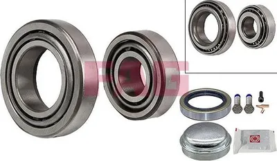 Image de Jeu de roulements de roue Fag essieu avant 713 6673 70