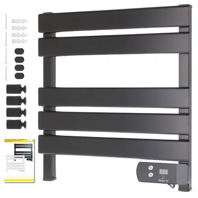 Zdjęcie produktu dla Mission Air Grzejnik łazienkowy LYON 150W Black