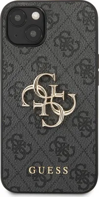 Produktbild von Guess Guhcp13M4Gmggr Iphone 13 / 14 / 15 6.1 Szary/Grau Hardcase 4G Big Metal Logo