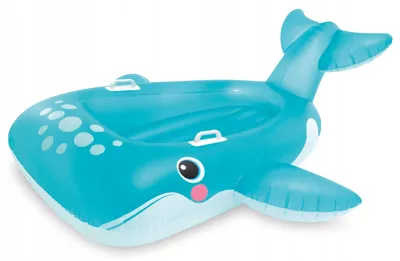 Produktbild von INTEX 57567NP - Schwimmtier - Blauwal (168x140cm) Ride-On Wal aufblasbar