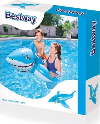 Immagine prodotto di Bestway animale da nuoto squalo 185 x 112 gonfiabile