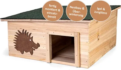 Produktbild von CULT at home Igelhaus - Igelhotel - abnehmbares Dach - 37x37 cm