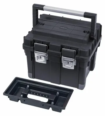 PATROL Werkzeugkiste HD Compact 1 Schwarz 48 x 35 x 35 cm