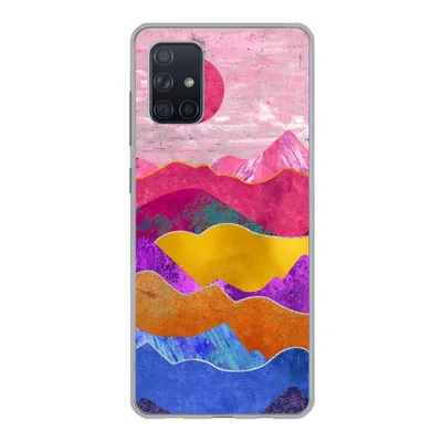 Produktbild von MuchoWow® Handyhülle Schutzhülle Hülle für Samsung Galaxy A51 Stolz - Bi - Marmor Silikon Softcase Handy Hülle - Schutzabdeckung