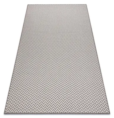 Image de Tapis SISALO SIZAL Zigzag 2901 crème / taupe beige 120x170 cm